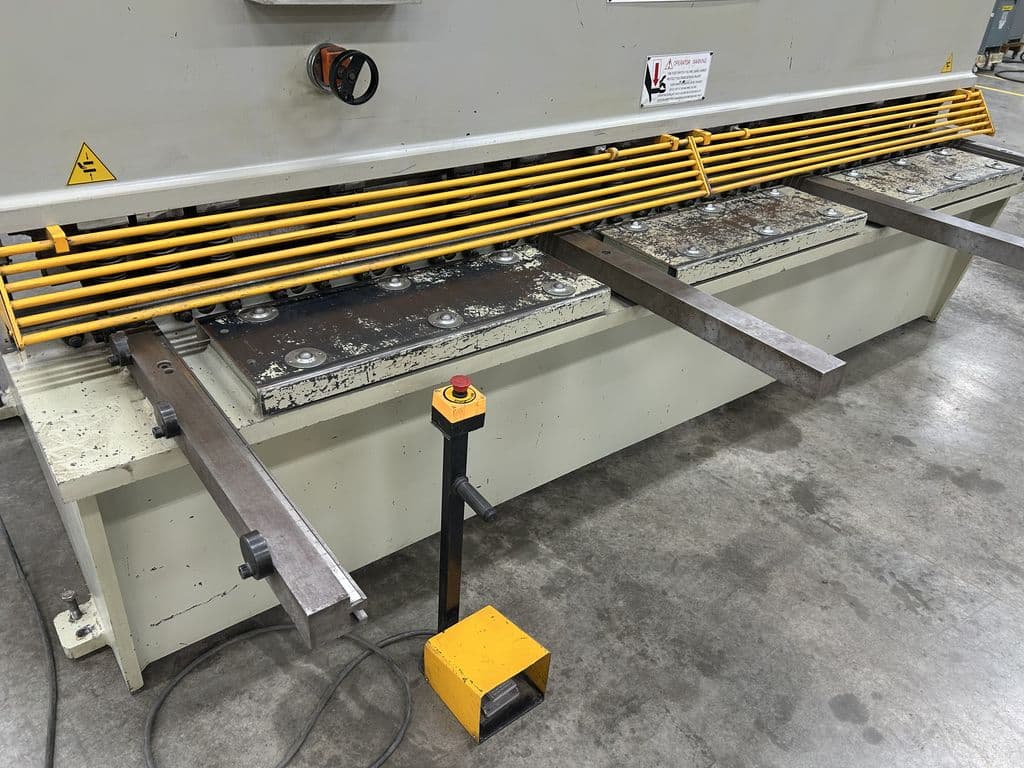1/4" x 10' U.S. Industrial #US1025, hydraulic power squaring shear, 36" back gauge, 15 HP, 14 SPM - Image 5