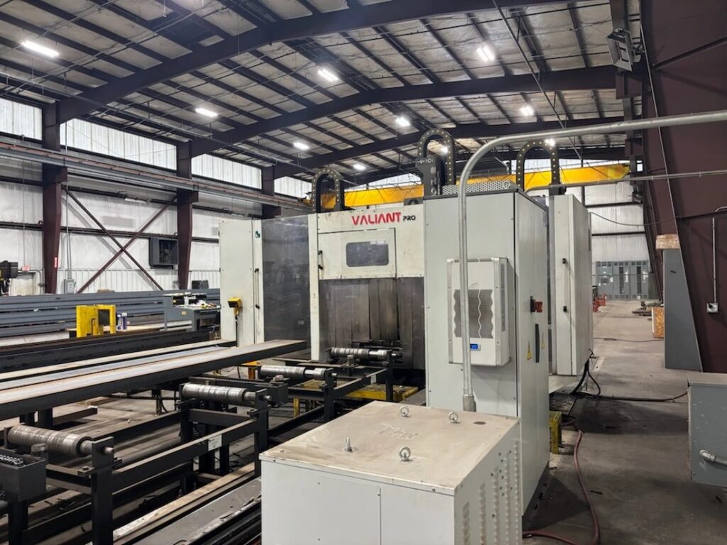 Ficep #Valiant-453-VLB, CNC beam drill & saw line, 3-spindle, 17-3/4" beam capacity, 2024 Katana K100E saw - Image 3