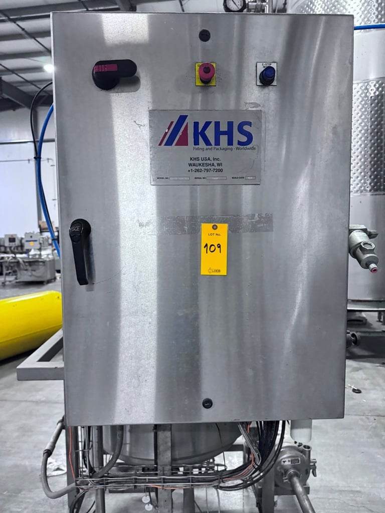 100 gallon Bio Fab Technologies, Stainless Steel Pressure Tank, 115 psi @ 200&deg;F vessel, 2013 - Image 4