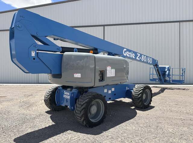 500 lb. Genie #Z-80/60, articulated boom lift, 80' working height, Deutz diesel engine, 4X4, pneumatic tires - Image 5