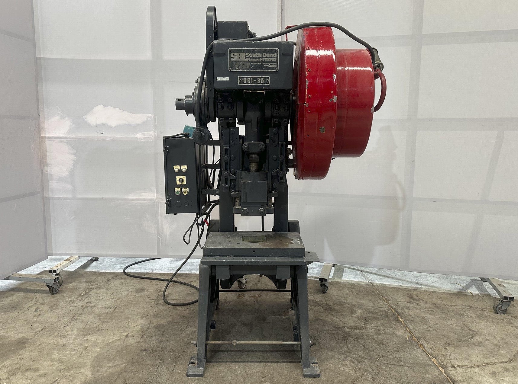 35 Ton, South Bend #35FW-AC, hydraulic punch press, 15" x 25" table - Image 1