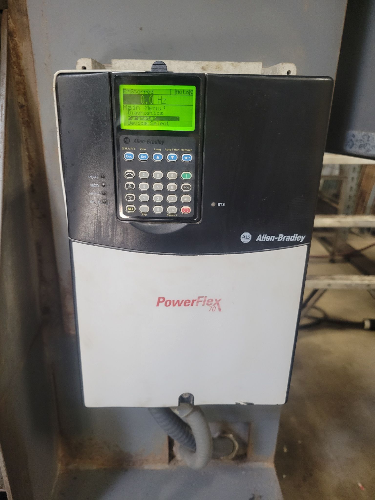 25" x 44" HEM #WF190MRB-DC, horizontal bandsaw, Double column, Semi-Auto., 2" x0.063" x376" blade, 15 HP, 1997 - Image 7