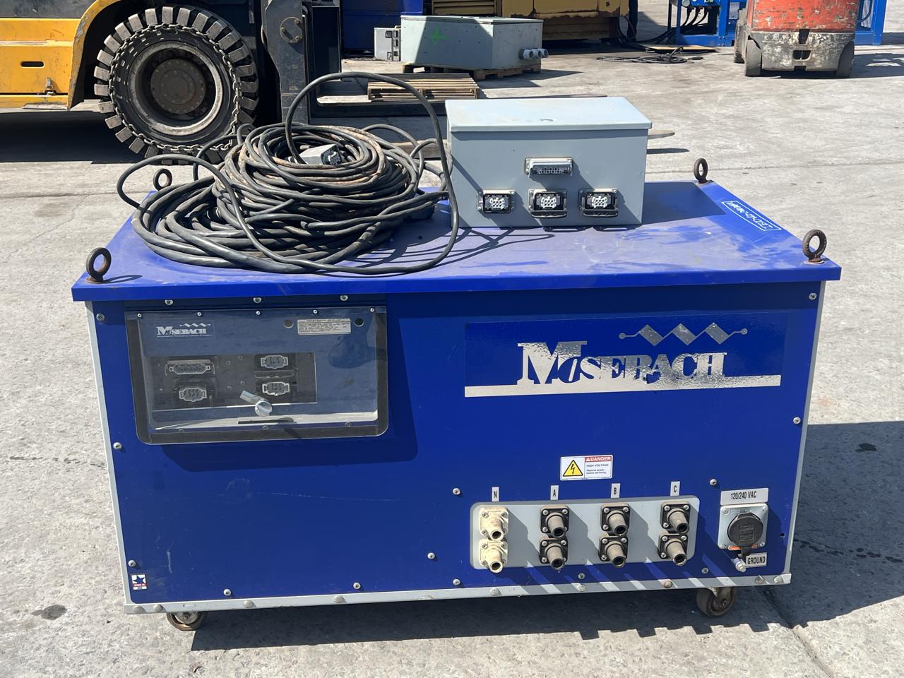 Mosebach #PB155208-07524, Portable Resistive Load Bank, 155 KW, 120/240 Volts, 3 poles, 2007 - Image 1