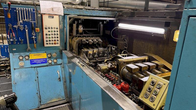 0.787" x 7.48" Nedschroef #BV5, 4-Die High-Speed Boltmaker, 1.89" punch ejector stroke, 145 SPM, 141 HP, 1987 - Image 3