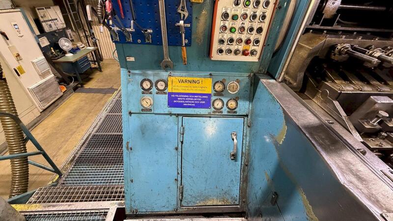 0.787" x 7.48" Nedschroef #BV5, 4-Die High-Speed Boltmaker, 1.89" punch ejector stroke, 145 SPM, 141 HP, 1987 - Image 9