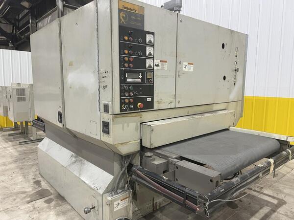Timesavers #252-30IC, abrasive finishing machine, 52" belt, 1997 - Image 1