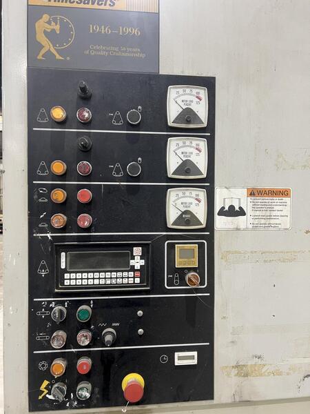 Timesavers #252-30IC, abrasive finishing machine, 52" belt, 1997 - Image 6