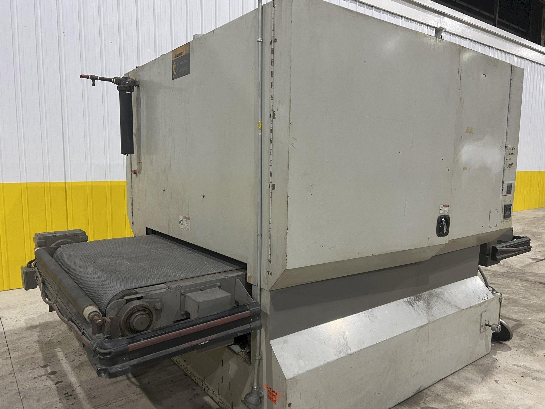 Timesavers #252-30IC, abrasive finishing machine, 52" belt, 1997 - Image 9