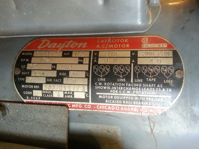 Delta Rockwell #15-017, Drill Press, 15", 10" x11" table, 0.5 HP, 1725 RPM - Image 2