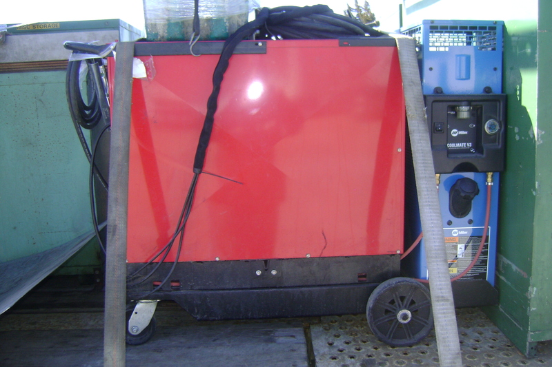 Lincoln Idealarc #TIG-300/300, Tig Welder, w/ leads & cart - Image 1