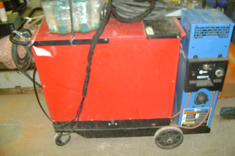Lincoln Idealarc #TIG-300/300, Tig Welder, w/ leads & cart - Image 2