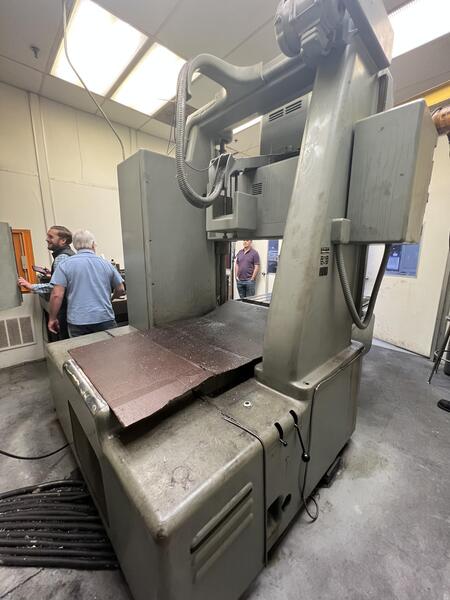 SIP #Hydroptic-6A, jig borer, 39.37" X, 31.29" Y, 31.49" Z, 2000 RPM, 12 HP, MT4, 33.14" x43.3" table, 1968 - Image 6