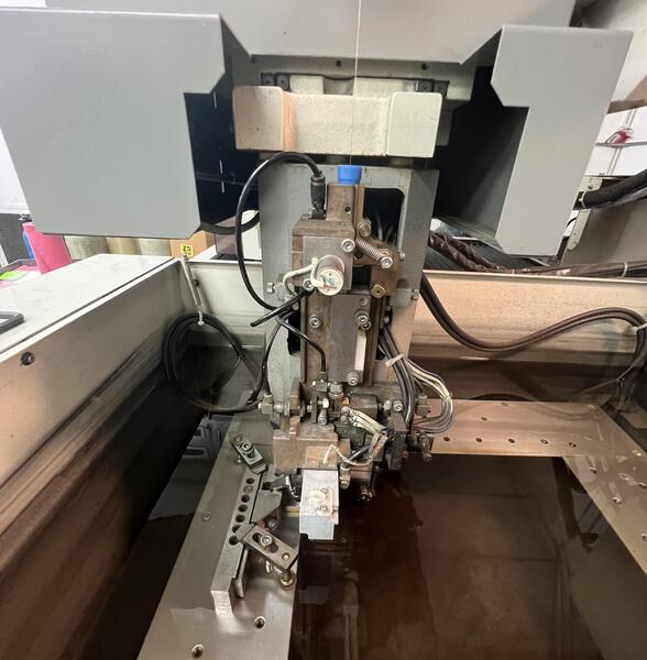 Mitsubishi #FX10, CNC Wire Electrical Discharge Machine, 13.77" X, 9.84" Y, 8.66" Z, .008"-.012" wire - Image 5