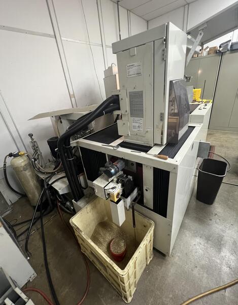 Mitsubishi #FX10, CNC Wire Electrical Discharge Machine, 13.77" X, 9.84" Y, 8.66" Z, .008"-.012" wire - Image 9