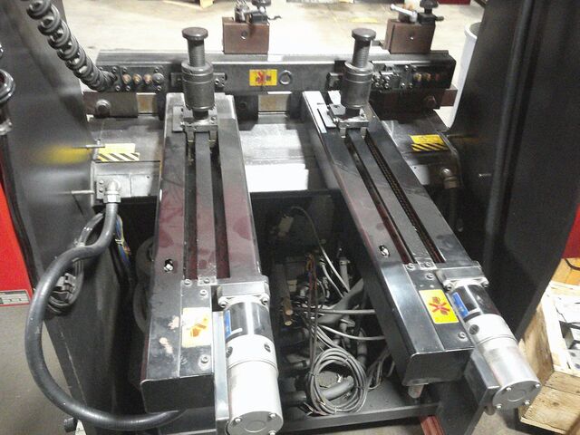 38.5 Ton, Amada #RG-35S, CNC Press Brake, 40.2" between housings, 3.94" stroke, 3-axis, 1993 - Image 4