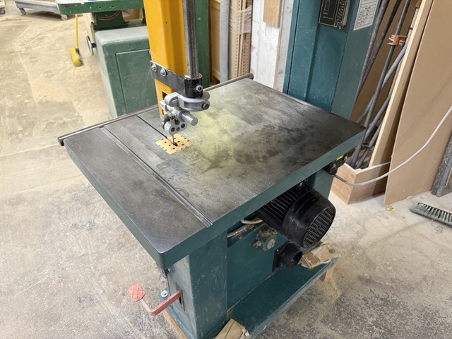 20-1/2" x 14" Bridgewood #PBS-540, vertical band saw, 20-1/2" x 28" table, 1997 - Image 8