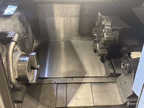 Daewoo Doosan #Puma-GT2600, CNC Lathe, 24.8" swing, 3.2" bar, 12 position turret, 30 HP, Fanuc OI-TF, Chip - Image 5