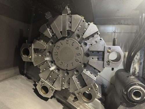 Daewoo Doosan #Puma-GT2600, CNC Lathe, 24.8" swing, 3.2" bar, 12 position turret, 30 HP, Fanuc OI-TF, Chip - Image 6