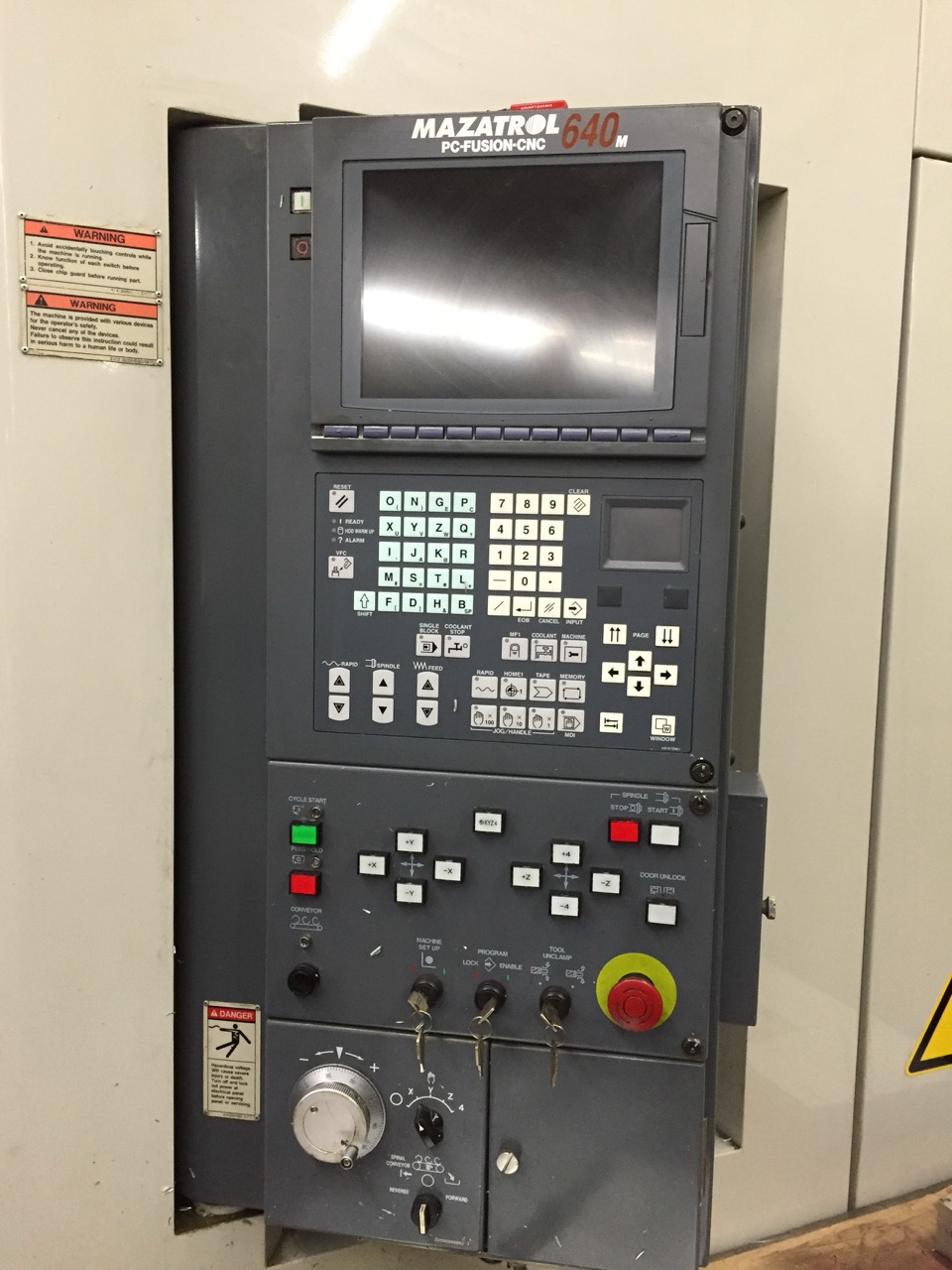 Mazak #FH-4800, CNC Horizontal Machining Center, 22" X, 24" Y, 22" Z, 12000 RPM, 80 automatic tool changer - Image 5
