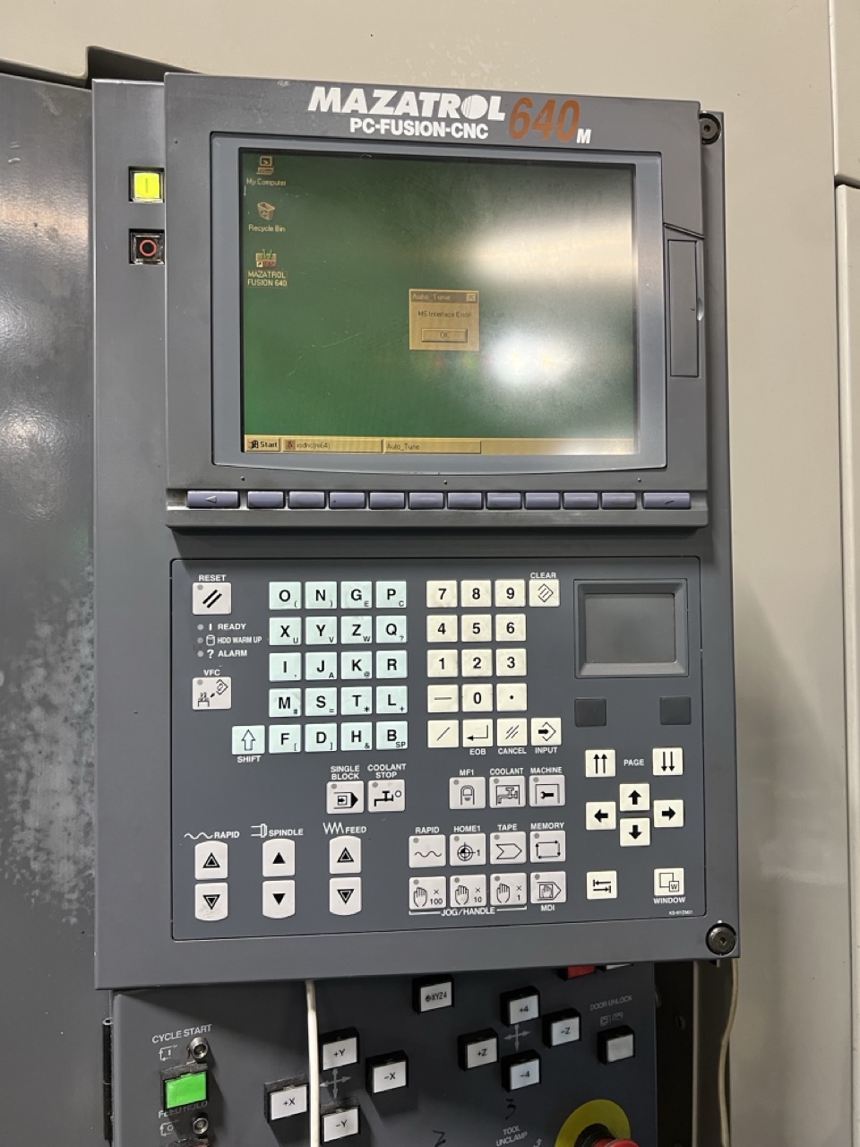 Mazak #FH-4800, CNC Horizontal Machining Center, 22" X, 24" Y, 22" Z, 12000 RPM, 80 automatic tool changer - Image 6