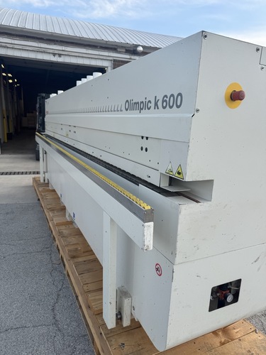 SCM #Olimpic-K600, Edgebander, 0.4-8.0mm edge capacity, Pre-Mill, Corner Rounding, 230 V., 3 Ph., 2013 - Image 1