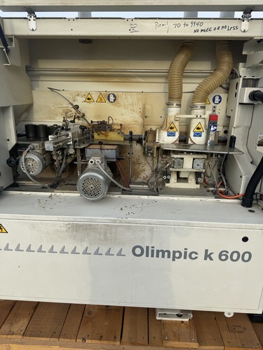 SCM #Olimpic-K600, Edgebander, 0.4-8.0mm edge capacity, Pre-Mill, Corner Rounding, 230 V., 3 Ph., 2013 - Image 3