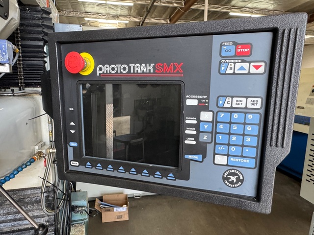 Southwestern Trak #DPMSX2P, CNC vertical bed mill, 9" x49" table, 32" X, 16" Y, 27" Z, 3 HP, R8, Prototrak - Image 6