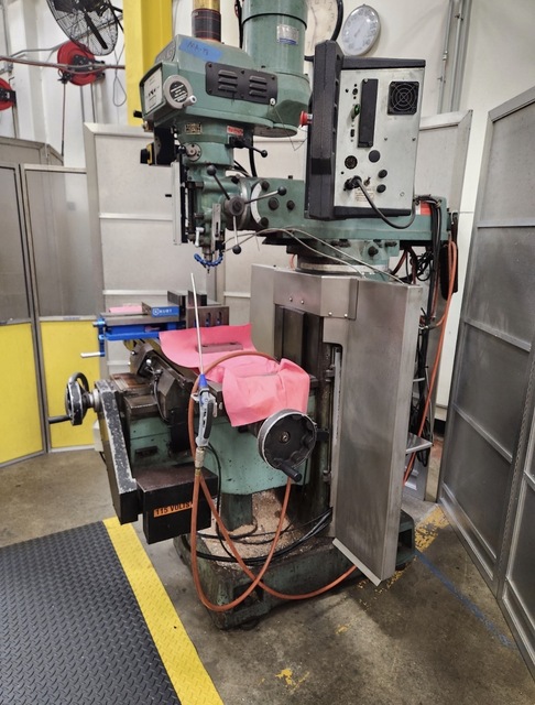 Southwestern Trak #K3SX, CNC knee mill, 10" x50" table, 32" X, 16" Y, R8, 3 HP, Prototrak SMX 2-Axis, 220 V. - Image 3