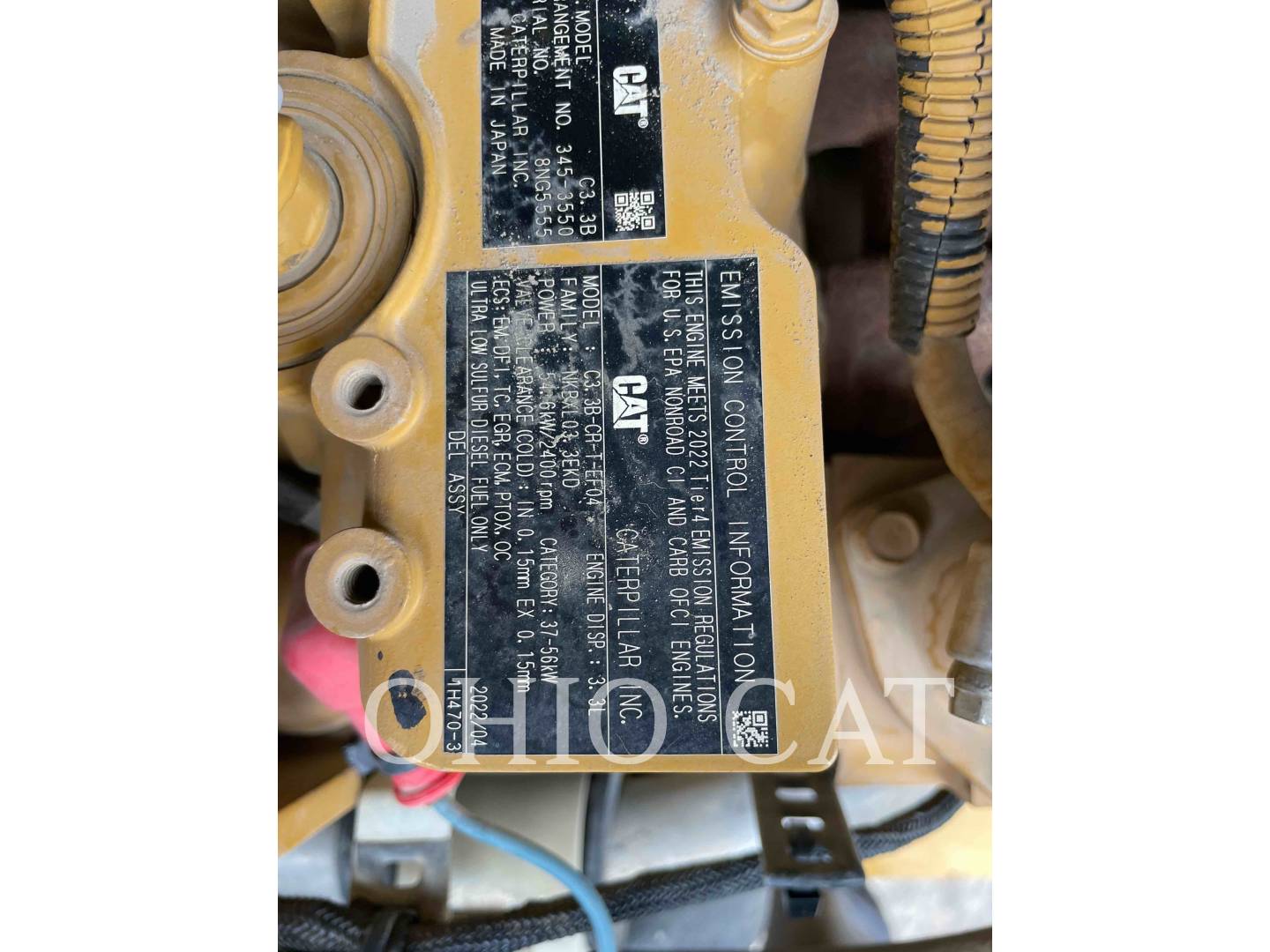Cat 279D3 C3H2, 2099 hours, S/N: RB904791, 2022 - Image 8
