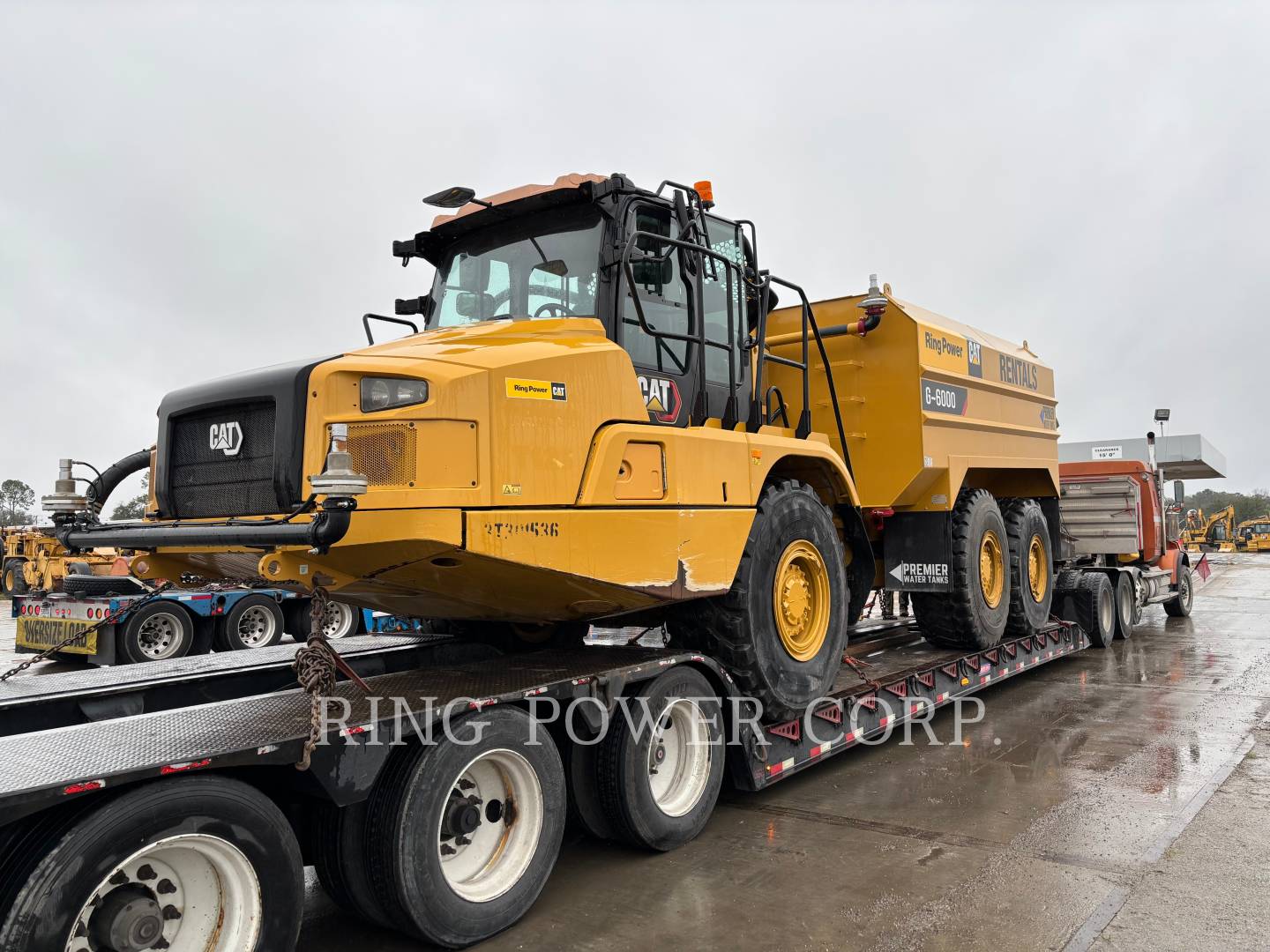 Caterpillar 730WW, Water Truck, 6446 hours, S/N: 3T301536, 2021 - Image 1