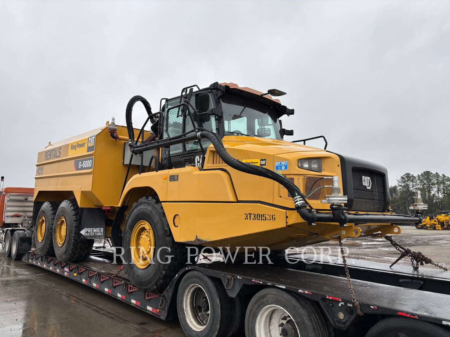 Caterpillar 730WW, Water Truck, 6446 hours, S/N: 3T301536, 2021 - Image 2