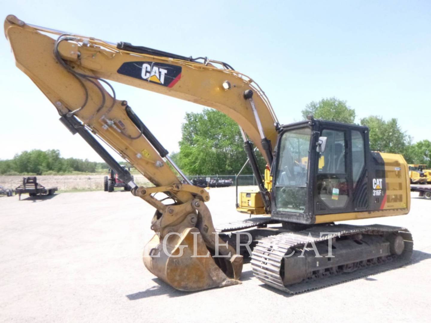 Caterpillar 316F, Excavator, 4575 hours, S/N: YDL21233, 2020 - Image 1
