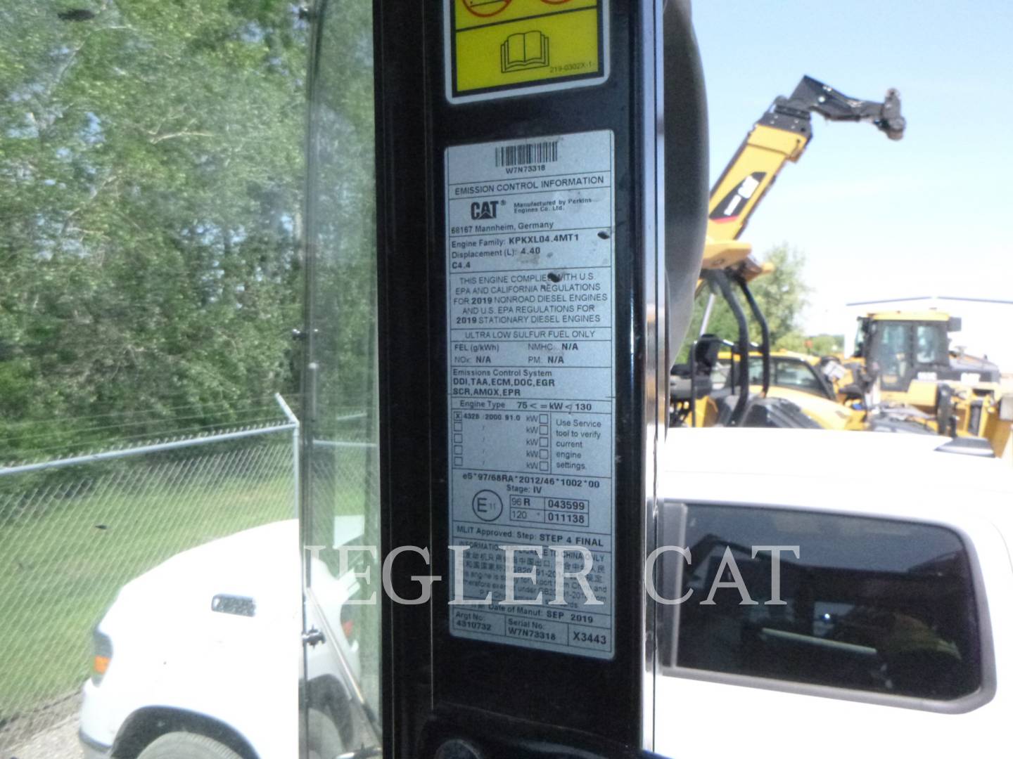 Caterpillar 316F, Excavator, 4575 hours, S/N: YDL21233, 2020 - Image 8