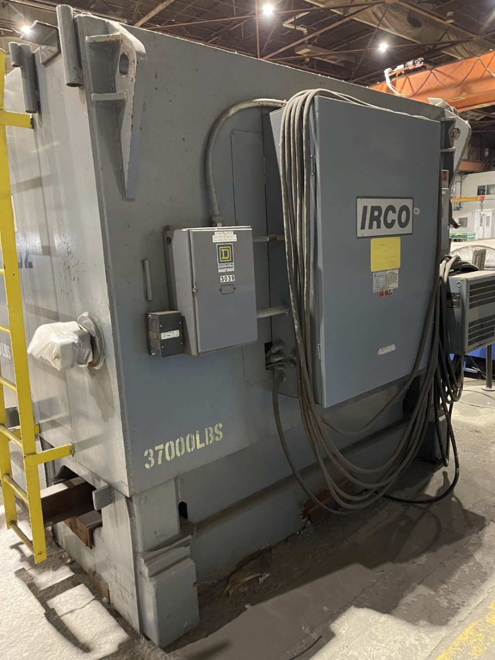 66000 lb. Irco, welding positioner, 30 ton, 7' x 7' capacity, variable speed, tilt table - Image 4