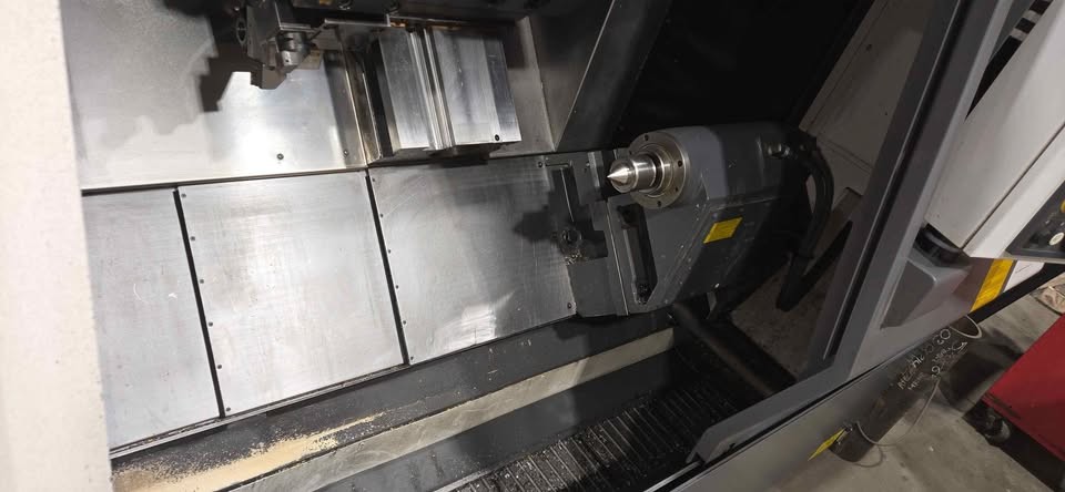 Nakamura #SC-300L, CNC lathe, 10" chuck, 2.7" bar, 47.7" centers, 13.77" dia., 43.3" lgth, Fanuc, live - Image 5