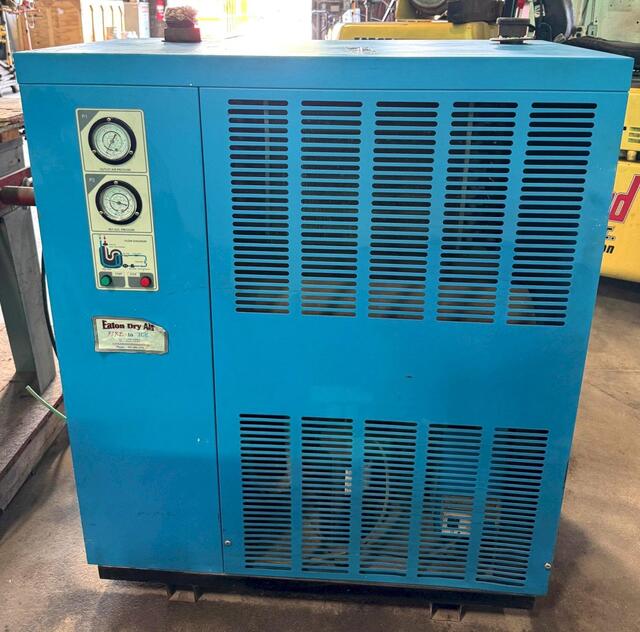 225 cfm, 145 psi, Eaton #EC-SRW3-50HP-DV, rotary screw air compressor, dryer, 50 HP - Image 6