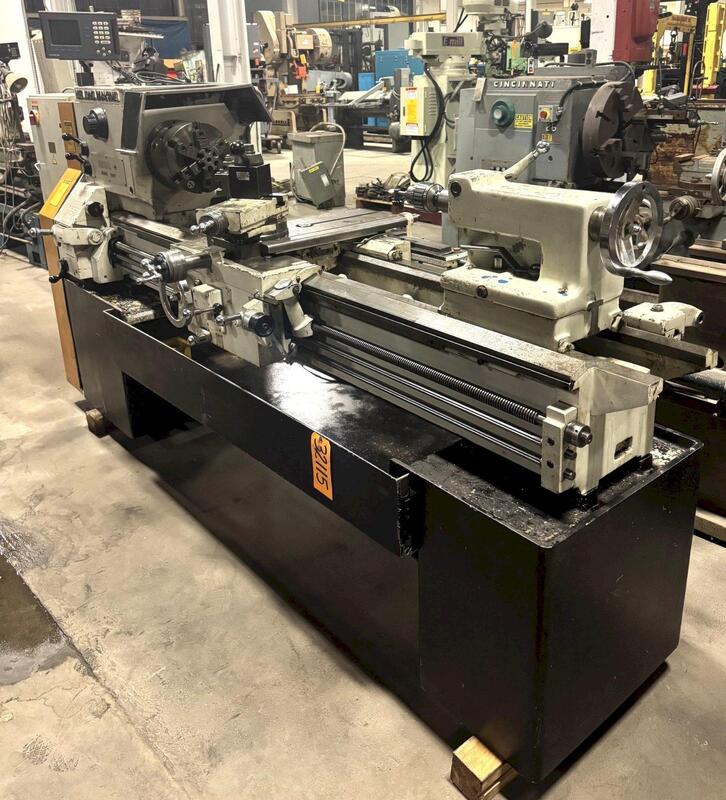 19" x 54" LeBlond #Makino-Servo-Shift, engine lathe, 25-1000 RPM, D1-8 Camlock, 3" bore, inch/metric, taper - Image 2