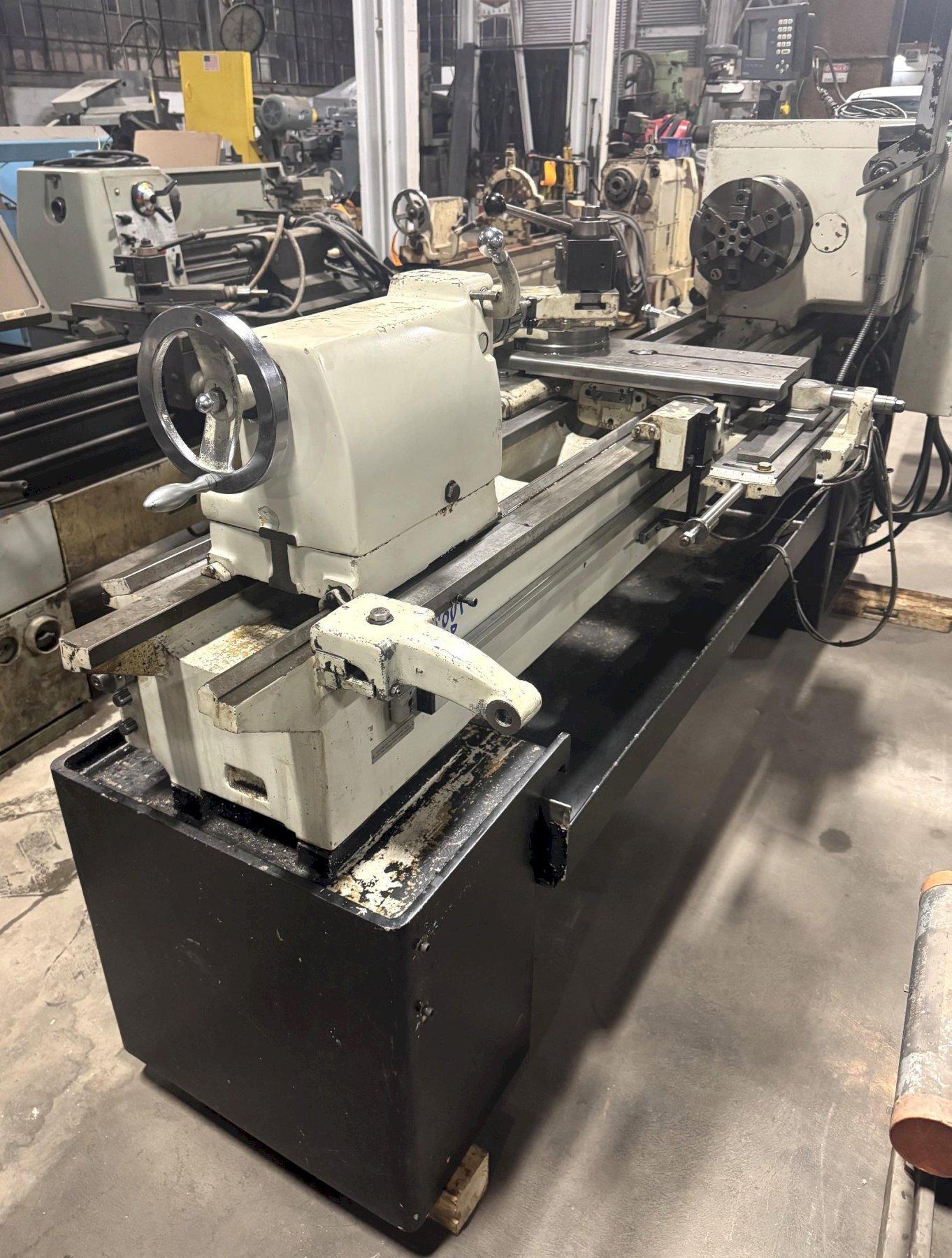 19" x 54" LeBlond #Makino-Servo-Shift, engine lathe, 25-1000 RPM, D1-8 Camlock, 3" bore, inch/metric, taper - Image 9
