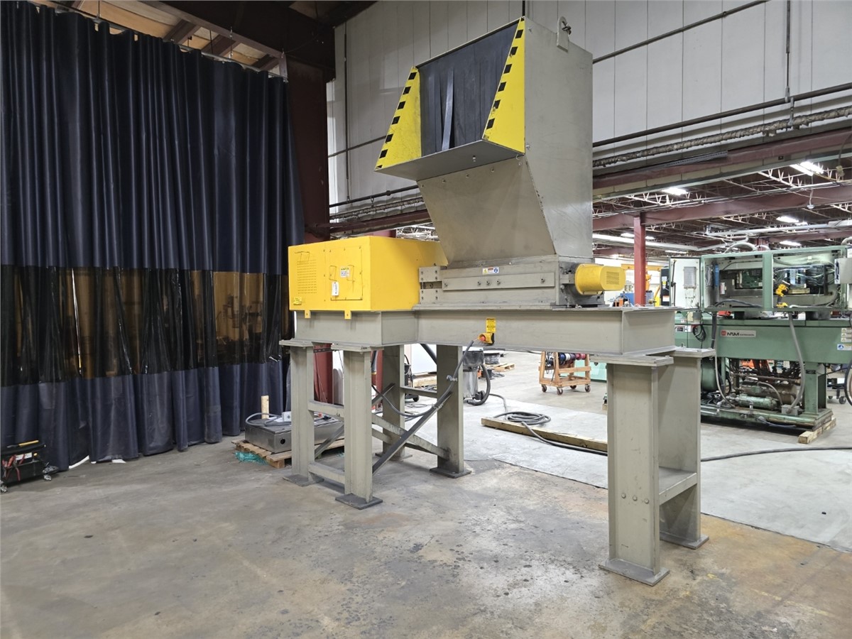 Jordan Reduction Solutions #MS4220, dual shaft shredder, 42" x 20", 50 HP, 141" L x 56" W x 98" H - Image 3