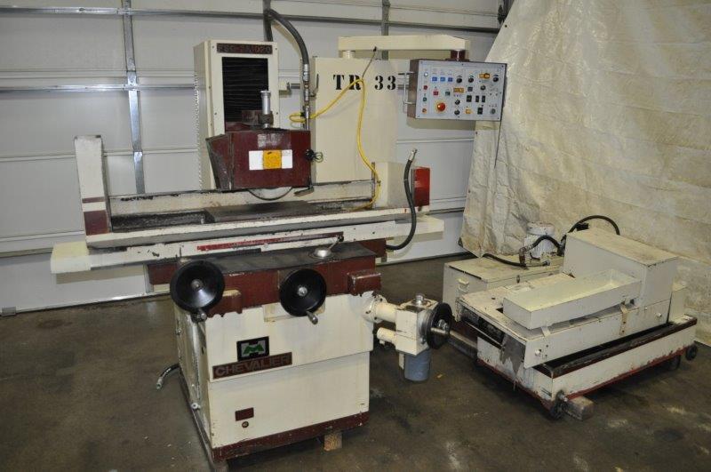 10" x 20" Chevalier #FSG-3A1020, hydraulic surface grinder, 6 HP, hydraulic table, incremental downfeed - Image 1