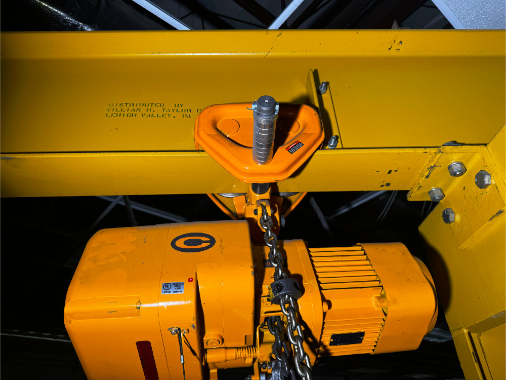 2 Ton, Spanco, jib crane, 480 V., 1987 - Image 6