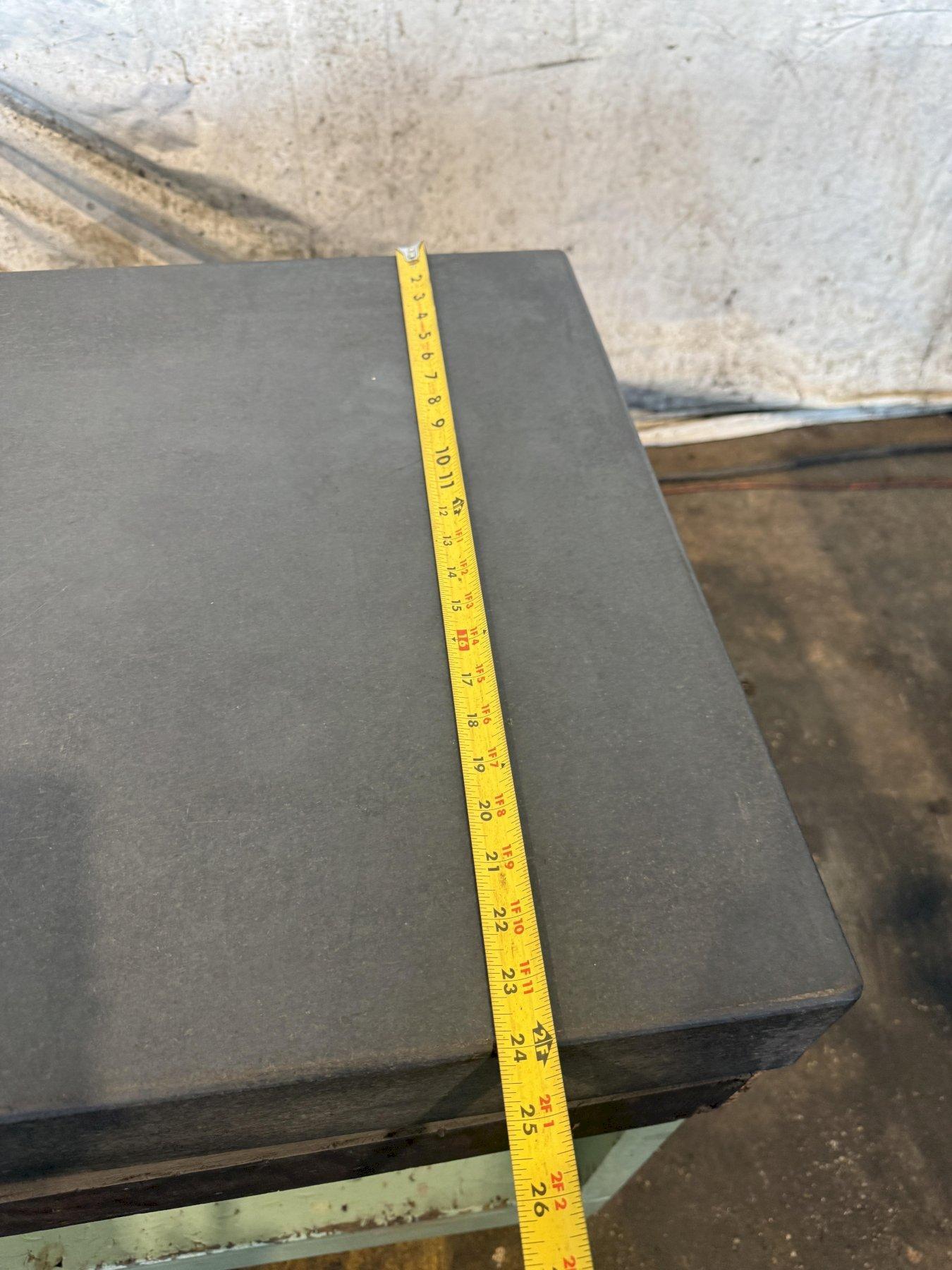 36" x 2 4" x 4" Granite Surface Combustion plate w/ stand - Image 5