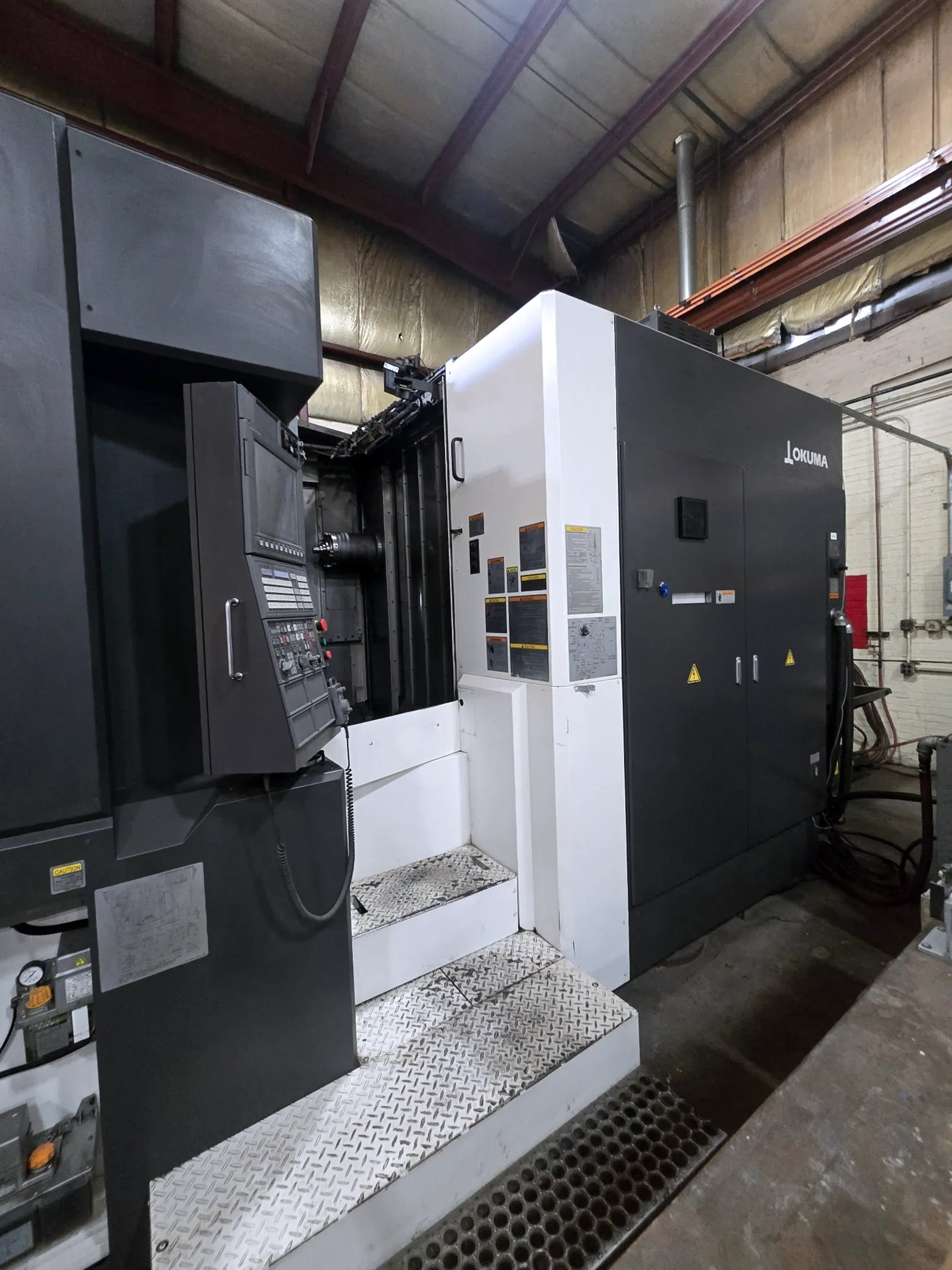 Okuma #MA-600HB-II, CNC horizontal machining center, 85 automatic tool changer, 39.3" X, 35.4" Y, 39.3" Z - Image 2