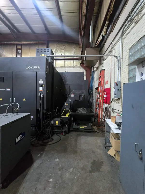 Okuma #MA-600HB-II, CNC horizontal machining center, 85 automatic tool changer, 39.3" X, 35.4" Y, 39.3" Z - Image 7