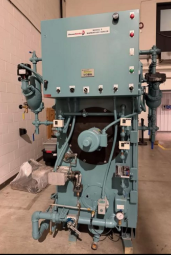 Cleaver Brooks, gas fired flex tube boiler, 150 psi, 575 Volts, 3-phase, 2023 - Image 1