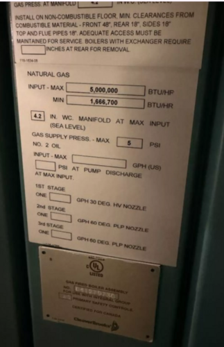 Cleaver Brooks, gas fired flex tube boiler, 150 psi, 575 Volts, 3-phase, 2023 - Image 6