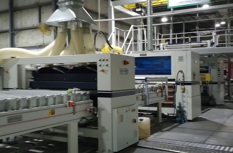 48" Unimak #FLL-1400-PUR, laminating line, flying knife, 15-82 FPM, 10"-48" width, 1/8"-2-3/8" thickness, 2023 - Image 5