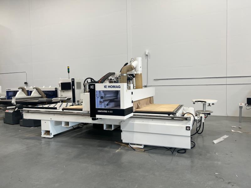 Homag #Centateq-N-300/510, CNC Machining Center w/ATC/Boring, 5' x 10' table, 122" X, 61" Y, 12" Z, 16 HP - Image 2
