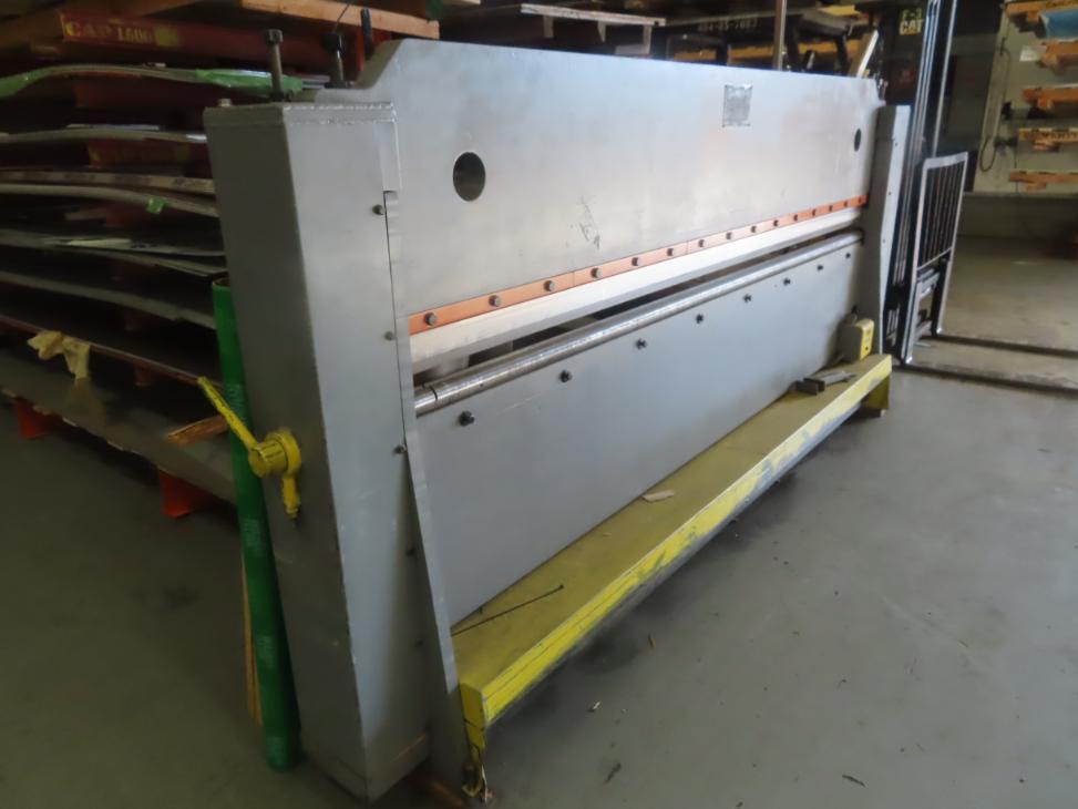 14 gauge x 12' " Roto-Die #144-A, hydraulic press brake, 3" stroke, 7.5" die space, 20-50 SPM, 15 HP, 230 V. - Image 3