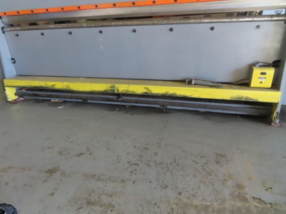 14 gauge x 12' " Roto-Die #144-A, hydraulic press brake, 3" stroke, 7.5" die space, 20-50 SPM, 15 HP, 230 V. - Image 8